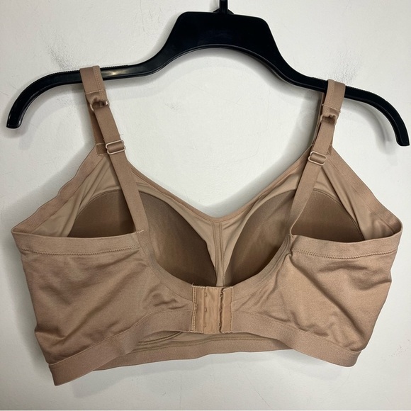 Warners comfort bra wire free tan nude size 3XL - Picture 2 of 4